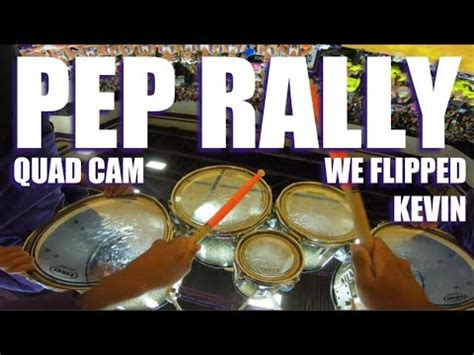 We Flipped Kevin Independence Hs Pep Rally Quads Cam Youtube