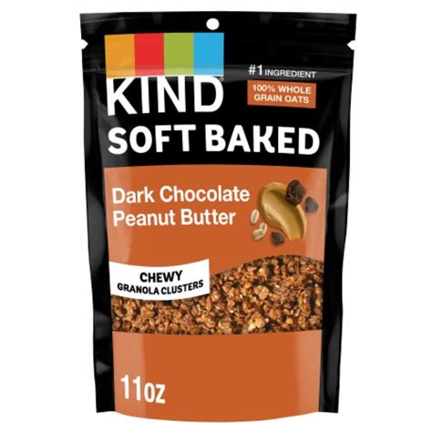 Kind Soft Baked Dark Chocolate Peanut Butter Granola Oz King Soopers