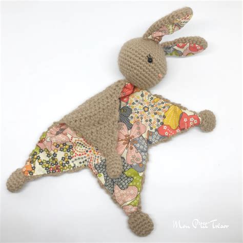 Doudou Lapin Au Crochet Patron Gratuit Mon P Tit Tr Sor