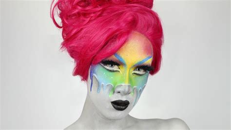 True Colours Pride Inspired Drag Makeup Tutorial Youtube