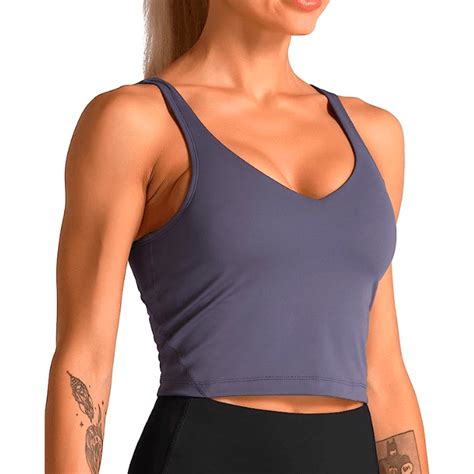 10 Best Built In Bra Workout Tops 2023 The Most Supportive Workout Tops Rank And Style