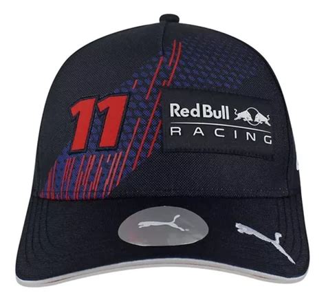 Gorra Red Bull Racing Checo Perez Visera Curva Azul Marino U En Venta