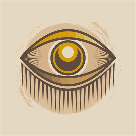 Free Vector Hand Drawn Evil Eye Illustration