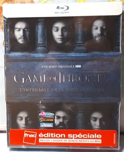 Coffret Bluray Game Of Thrones Le Tr Ne De Fer L Int Grale De La