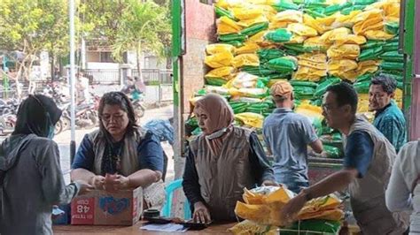 TPID Kota Kediri Gelar Operasi Pasar Beras Untuk Stabilkan Harga Beras