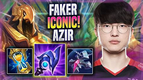 FAKER BRINGS BACK HIS ICONIC AZIR T1 Faker Plays Azir MID Vs Leblanc