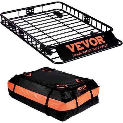 VEVOR Porte Bagage Pour Voiture Galerie De Toit Panier 1305915127 Mm