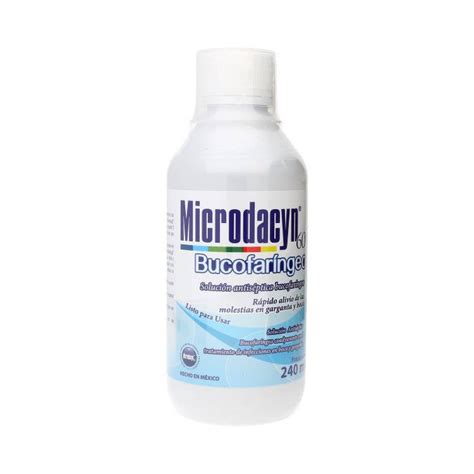 Microdacyn 60 Bucofaringeo 1 Frasco Solucion 240 Ml