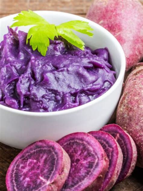 Purê de batata doce roxa Tudo de Receitas