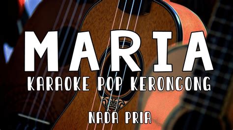 Maria Julius Sitanggang Karaoke Minus One Pop Keroncong Kenangan