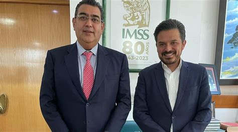 Se Reúne Gobernador Céspedes Con Zoé Robledo Director Del Imss