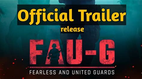 FAUG FAUG Official Trailer Faug Game FAUG Game Official Trailer