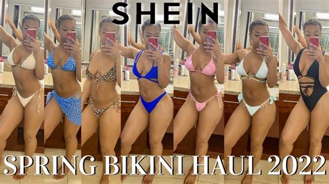 SHEIN SPRING BIKINI HAUL Cute And Affordable Sheinhaul Bikini