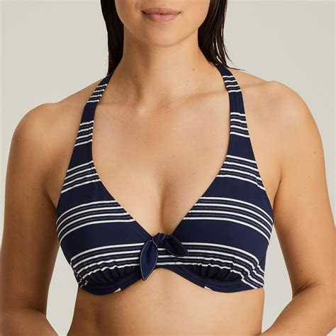 Primadonna Swim Mogador Sapphire Blue Bikini Top Triangle Padded