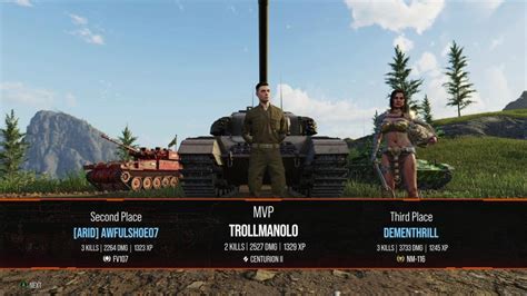 World Of Tanks Cold War Serene Coast A A Centurion Mk Ii Mvp