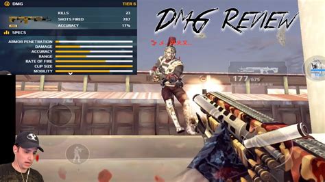 Modern Combat 5 DMG Weapon Review Sapper Class Tier 6 Gameplay YouTube