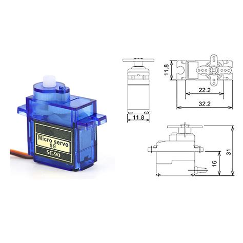 SG90 Micro Servo Motor 9g ( 180 degree )