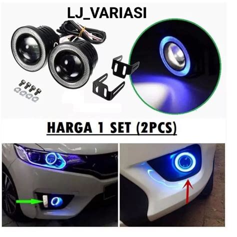 Jual Lampu Led Fog Lamp Mobil Angel Eyes Mm Lampu Led Bamper Mobil