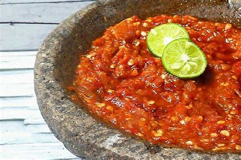 Aneka Jenis Sambal Nusantara Favorit