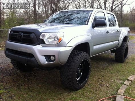 Wheel Offset 2014 Toyota Tacoma Slightly Aggressive Leveling Kit Custom Offsets