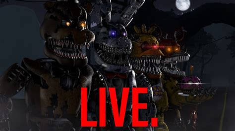 Fnaf 4 En Directo Hasta Pasarmelo YouTube