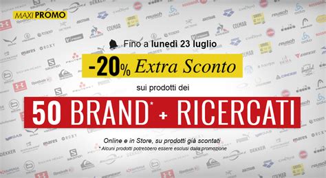 Extra Sconto Sui Prodotti Gi Scontati Dei Top Brand