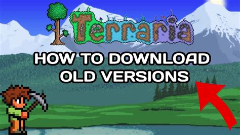 How To Download Older Versions Of Terraria Tutorial Youtube