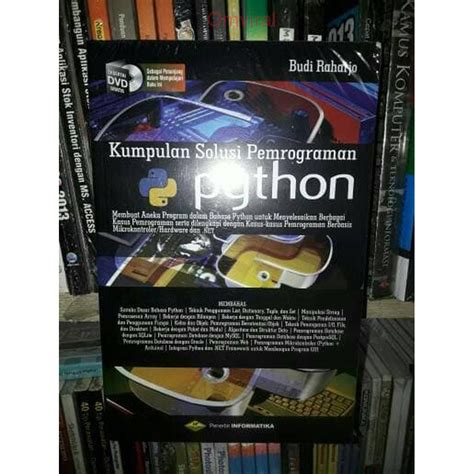 Jual Buku Codingkumpulan Solusi Pemrograman Python Dasar Untuk Pemula