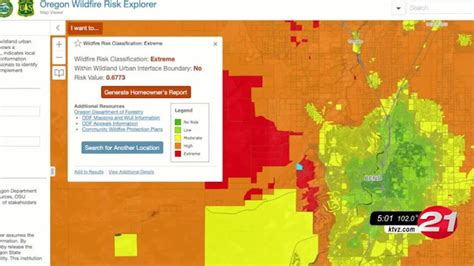 Revised version of controversial Oregon wildfire risk map delayed, as ...