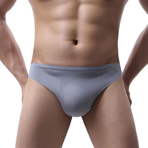 Buy Mens Mesh Low Waist Underwear Soft Breathable Knickers Short Sexy