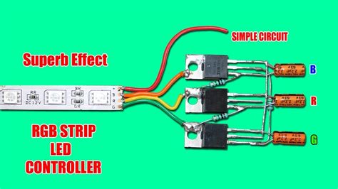 Rgb Led Strip Controller Circuit Diagram Headcontrolsystem