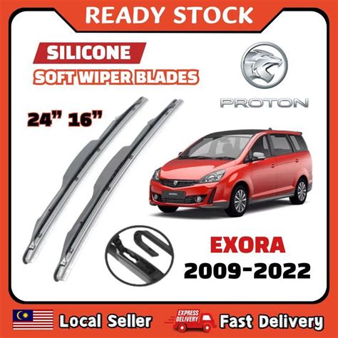 𝟮𝗣𝗖𝗦 Silicone Wiper Proton Exora 2009 2010 2011 2012 2013 2014 2015