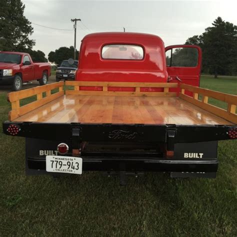 Restored1950 Ford F2 Stake Bed Pickup Truck For Sale Photos Technical