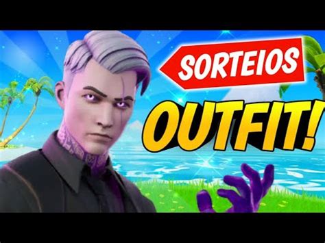 Fortnite Ao Vivo Outfit Personalizada Sorteio Youtube