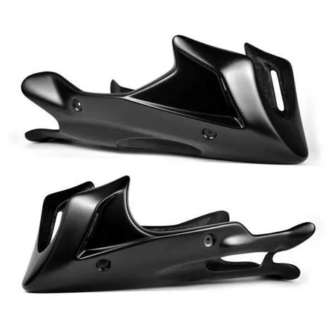 Pyramid Belly Pan Spoiler Fairing Matte Black Honda Vtr F