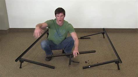 How To Put Together A King Metal Bed Frame Super Simple Youtube