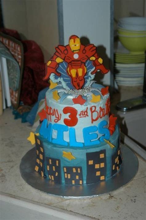 Iron Man Birthday Cake Cakecentral