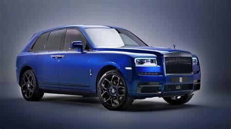 Rolls Royce Suv Cullinan Black Badge Blue Shadow Youtube