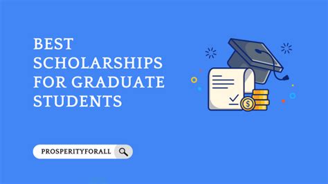 9+ Best Scholarships For Graduate Students To Apply For