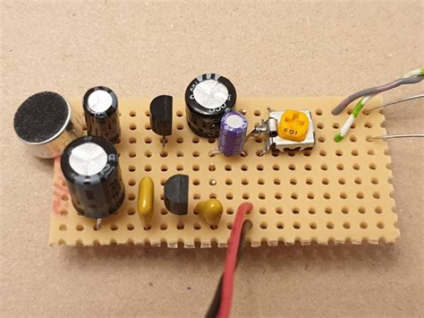 Electret Mic Diy Pre Amplifier Using Opamp 54 Off