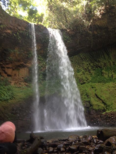 Waterfall Mondulkiri Trek Waterfall Elephant Sanctuary Outdoor