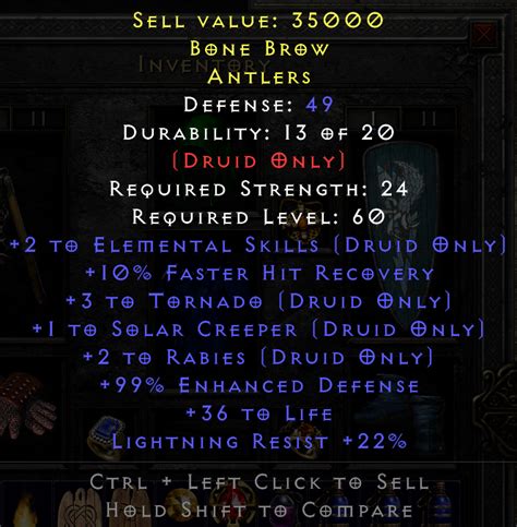 Looking For Gg Druid Pelt Topic D2jsp