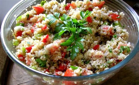 Recette taboulé au quinoa sans gluten ni lactose Marie sans Gluten