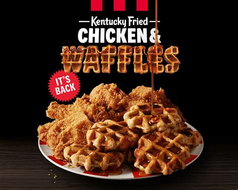 Kfc Is Bringing Back Chicken And Waffles For One Month Only Get It While You Can