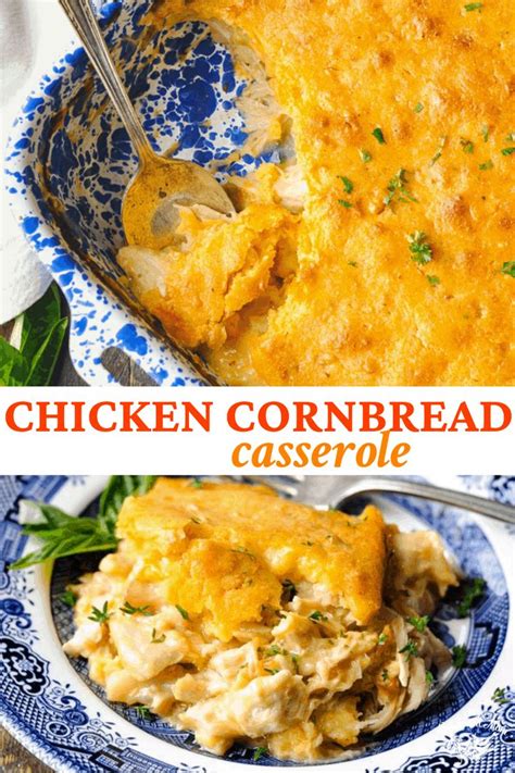 Farmhouse Chicken Cornbread Casserole The Seasoned Mom Recipe