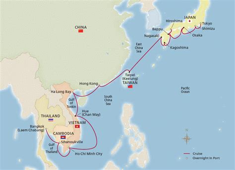 Southeast Asia Horizons - Cruise Overview