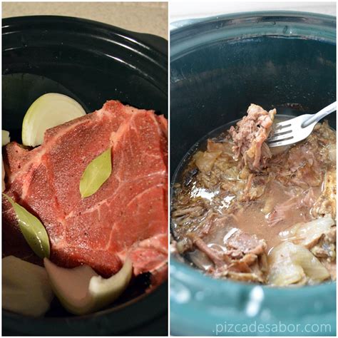 C Mo Hacer Barbacoa En El Horno Vaporera Y Crockpot Pizca De Sabor