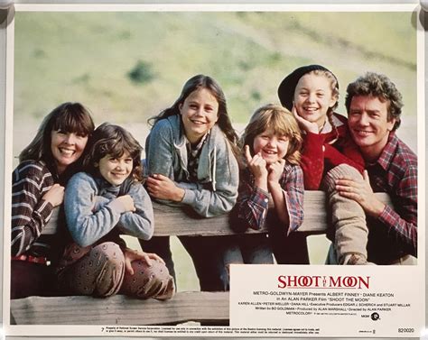 ORIGINAL LOBBY CARDS SHOOT THE MOON 1982 Set Of 8 Albert Finney