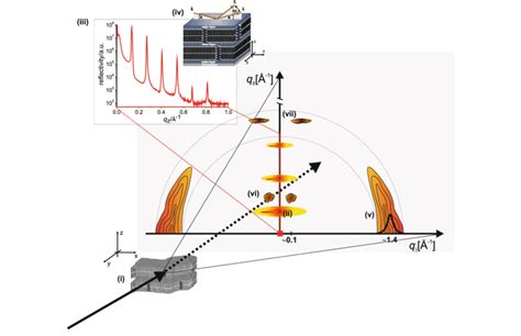 Schematic Representation Of The Reciprocal Space For Multilamellar