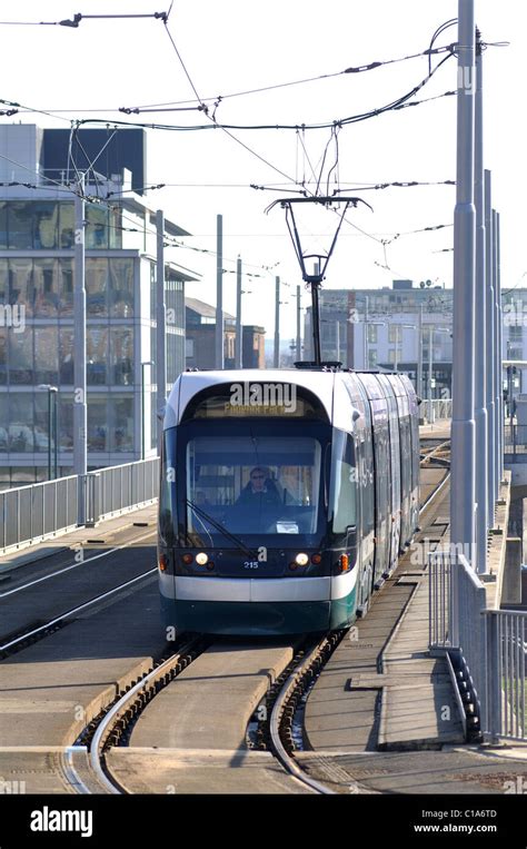 Nottingham Tram System Hi Res Stock Photography And Images Alamy